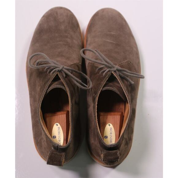 Thomas Wage x Cord Shoes & Boots Gray Brown Chukka Boots Men's US 10 - Picture 5 of 10